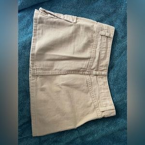 2 mini skirts, one cargo, one jean